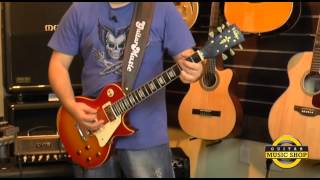 Review Guitarra Vintage V100MR Guitar Music Shop [upl. by Salomon328]