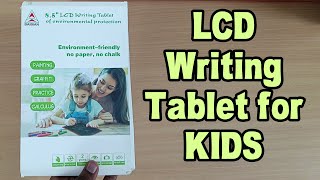 LCD Writing Tablet for Kids  LCD Slate  85quot LCD Writing Tablet [upl. by Susann]