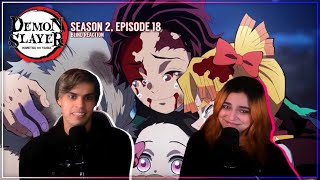 Siblings React to Demon Slayer 2x18 Blind Reaction [upl. by Aggappora]