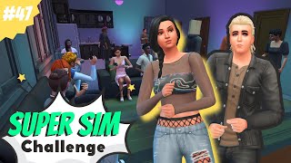 Parties amp Promotions 🥂  Sims 4 Super Sim Challenge part 47 [upl. by Corrianne]