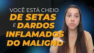 SINAIS DE SETAS E DARDOS INFLAMADOS DO MALIGNO EM VOCÊ [upl. by Assirolc]