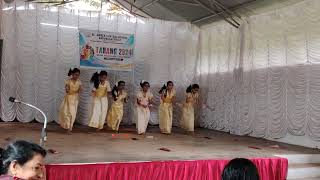 Nadan pattu Group dance school [upl. by Lledner]