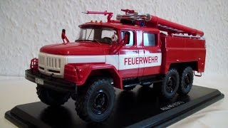 ZIL131 TLF24 Modell Freiwillige Feuerwehr Treuen [upl. by Schreibman]