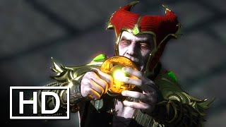 Shinnok DESTROYS Raiden CINEMATIC SCENE  Mortal Kombat [upl. by Anyek]