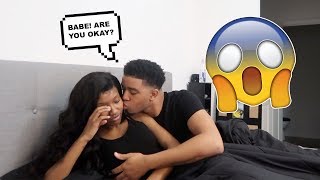 Nightmare Prank On Boyfriend SUPER CUTE REACTION [upl. by Stryker812]