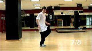 How To  Shuffle Routine in Party Rock Anthem Music Video Part 2 [upl. by Koehler]