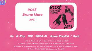 ♪ ☁︎𝐊𝐩𝐨𝐩 𝐏𝐥𝐚𝐲𝐥𝐢𝐬𝐭☁︎ ♪  🎧『 Kpop songs on Spotify 2024 w41 𝙥𝙡𝙖𝙮𝙡𝙞𝙨𝙩 🫧♬ 』🎧 [upl. by Anaj]