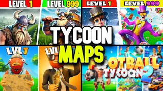 10 BEST Fortnite Tycoon Creative Maps in 2024 [upl. by Mill]