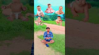 Flying Crying babies catching vs Dame tu cosita allen amp frog vs cute boudi  funny 🤣 vfx magic video [upl. by Devin669]