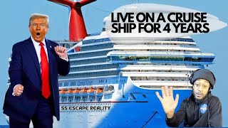 Cruise Line Offering 4 year cruise for those that want to skip Trumps Presidency [upl. by Ysteb]