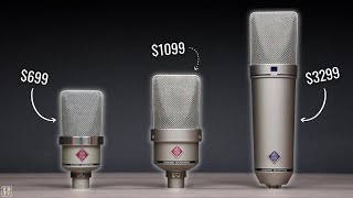 Which Neumann Microphone Should You Buy  Neumann TLM 102 vs TLM 103 vs U87 Ai [upl. by Eisserc]