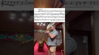 Ravel Piano Concerto Trumpet excerpt [upl. by Layor]