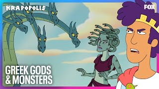 Every Greek God Goddess amp Monster… So Far  Compilation  Krapopolis [upl. by Adnuahsar684]