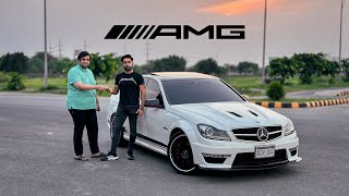 Driving ‘C63 AMG’ For The First Time 😍 500HP [upl. by Partridge627]