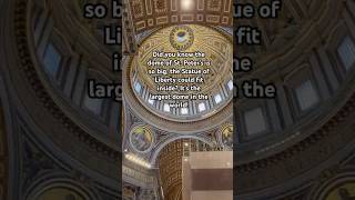 Vatican  St Peter’s Basilica Dome in 4K Hidden Secrets and Stunning Views travel europe italy [upl. by Ainav]