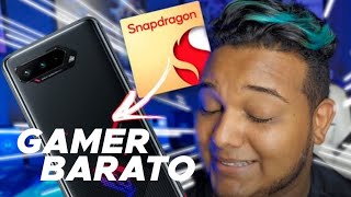 TOP 5 CELULARES GAMER BONS E BARATOS COM SNAPDRAGON [upl. by Enilesor346]