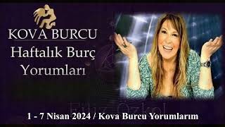 1  7 Nisan 2024 14ncü Hafta Kova Burcu Yorumları  burcyorumları [upl. by Aprile16]