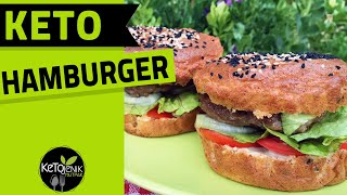 KETO GURME HAMBURGER YAPIMI [upl. by Ednalrim]