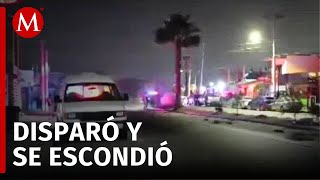 Hombre armado realiza disparos y se atrinchera por 9 horas en Baja California [upl. by Marcille]