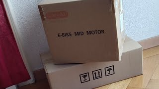 UNBOXING BBS02B 750W Bafang MidDrive kit [upl. by Nawuj]