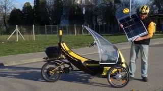 recumbent urban tricycle BEE [upl. by Anaiad841]