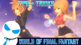 WORLD OF FINAL FANTASY  Advanced Tricks and Tips [upl. by Adolf]