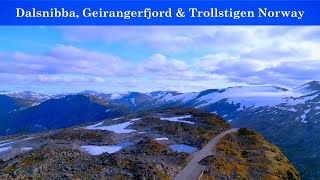 Dalsnibba Geirangerfjord amp Trollstigen Norway [upl. by Nnaj919]