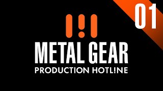 METAL GEAR  PRODUCTION HOTLINE 01 with EN subtitles METAL GEAR OFFICIAL  KONAMI [upl. by Eillak]