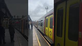 The Wirral Swansong Merseyrail Class 507 Farewell Tour passing Bidston station with loud tones [upl. by Oika]