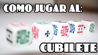 TUTORIAL DEL CUBILETE  Como se Juega [upl. by Adlecirg468]