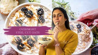 How to Make Overnight Steel Cut Oats  Perfect Consistency [upl. by Yentiw]