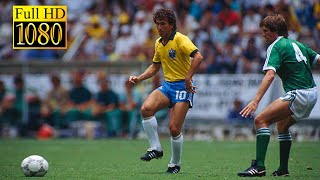 Brazil 30 Northern Ireland World Cup 1986  Full highlight 1080p HD  Zico [upl. by Esoj]