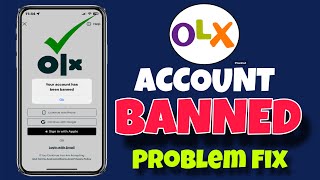 OLX account suspended problem  OLX Banned problem  Your account has been suspended olx [upl. by Swithbert]