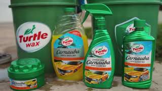 How to Use Turtle Wax Tropical Carnauba Car Wax amp Wash [upl. by Sachiko46]