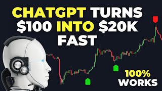 ChatGPT Trading Strategy Made 19527 Profit  FULL TUTORIAL [upl. by Ahtelra]