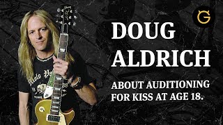 Doug Aldrich remembers auditioning for KISS amp Gene Simmons Hanging Up on Him [upl. by Rior]