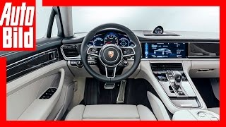 Video Porsche Panamera 2 Sitzprobe 2016  Panamera Weltpremiere Review Neu  Test [upl. by Allsun]