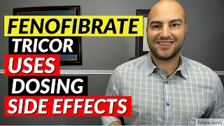 Fenofibrate Tricor  Uses Dosing Side Effects  Pharmacist Review [upl. by Nerland]