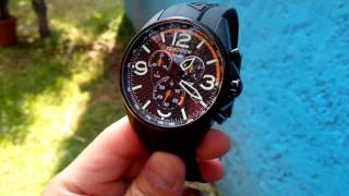 WATCH TORGOEN T18304 WITH CARBON FIBER RELOJ TORGOEN FIBRA CARBONO [upl. by Nelleoj]