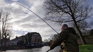 Can I catch these urban pike after the torrential rain Winter river pike fishing [upl. by Sion]