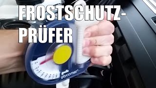 Frostschutzprüfer Gefo Glycomat 1100 im Live Test  83metoo [upl. by Sauveur]