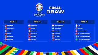 Euro 2024 Draw Viewing 🔴Live🔴 [upl. by Martine841]