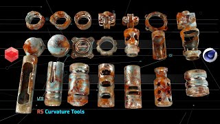 C4DRedshift  Curvature Tools [upl. by Anada480]