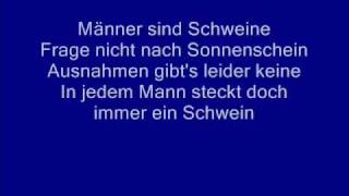 Ärzte Männer sind Schweine with lyrics [upl. by Nnael932]