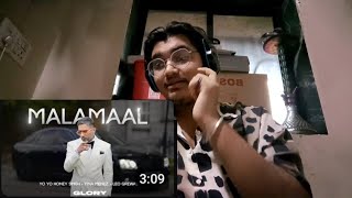 Malamaal Reaction 🔥 Visualizer Yo Yo Honey Singh  Yina Menez  GLORY  Bhushan Kum [upl. by Itnaihc]