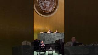 Ghanim Al Muftah at the United Nations representing people with disabilities [upl. by Ahseinod]