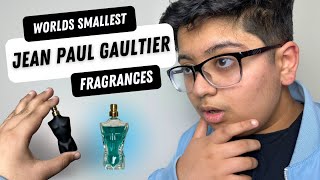 Worlds Smallest Jean Paul Gaultier Fragrance  My Miniature Fragrance Collection [upl. by Ahseekan336]