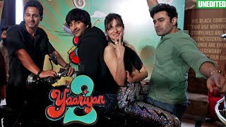 UNEDITED  Yaariyan 2 Official Teaser Launch  Meezaan Divya Warina Pearl And Anaswara Rajan [upl. by Ruthann]