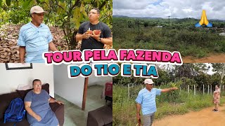 TOUR PELO SÍTIO DO TIO E DA TIA🥳O GRANDE SONHO SE REALIZOU GLÓRIA A DEUS 🙏 [upl. by Forkey]