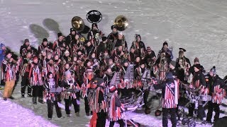 3 Schwarzwälder SchneeskulpturenFestival Bernau  Die Skishow Teil 1  Die GuggeDubel Bernau [upl. by Opiak]